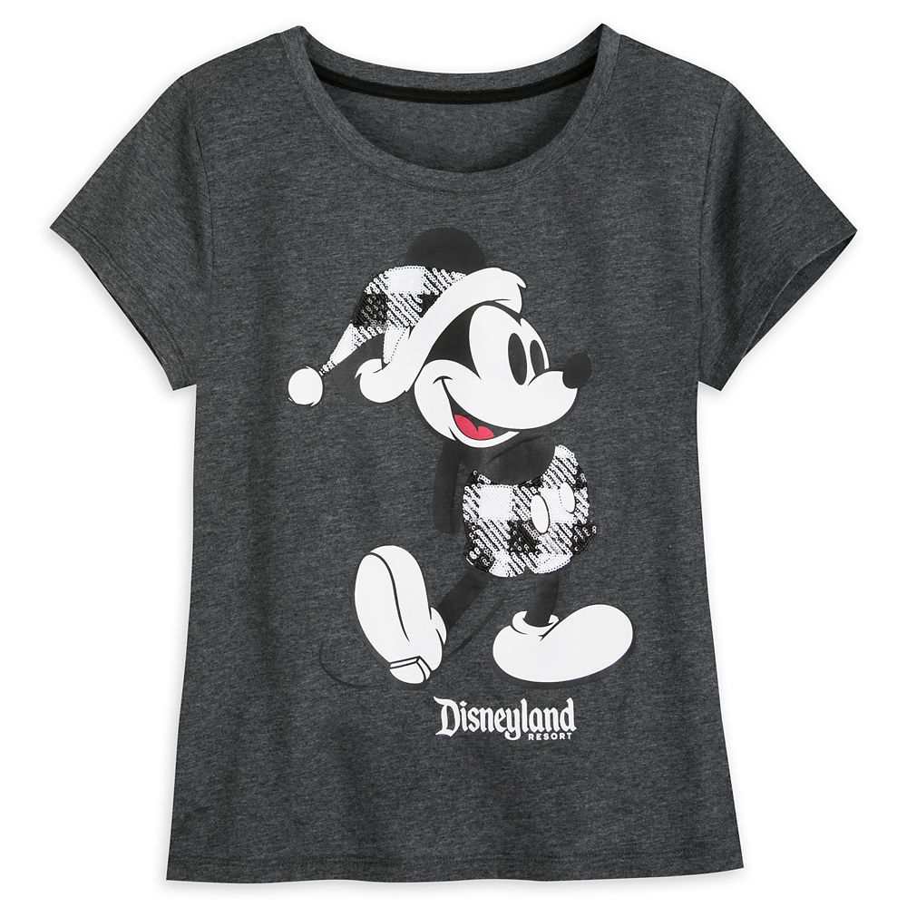 Mickey Mouse Classic Holiday Plaid T-Shirt for Women – Disneyland