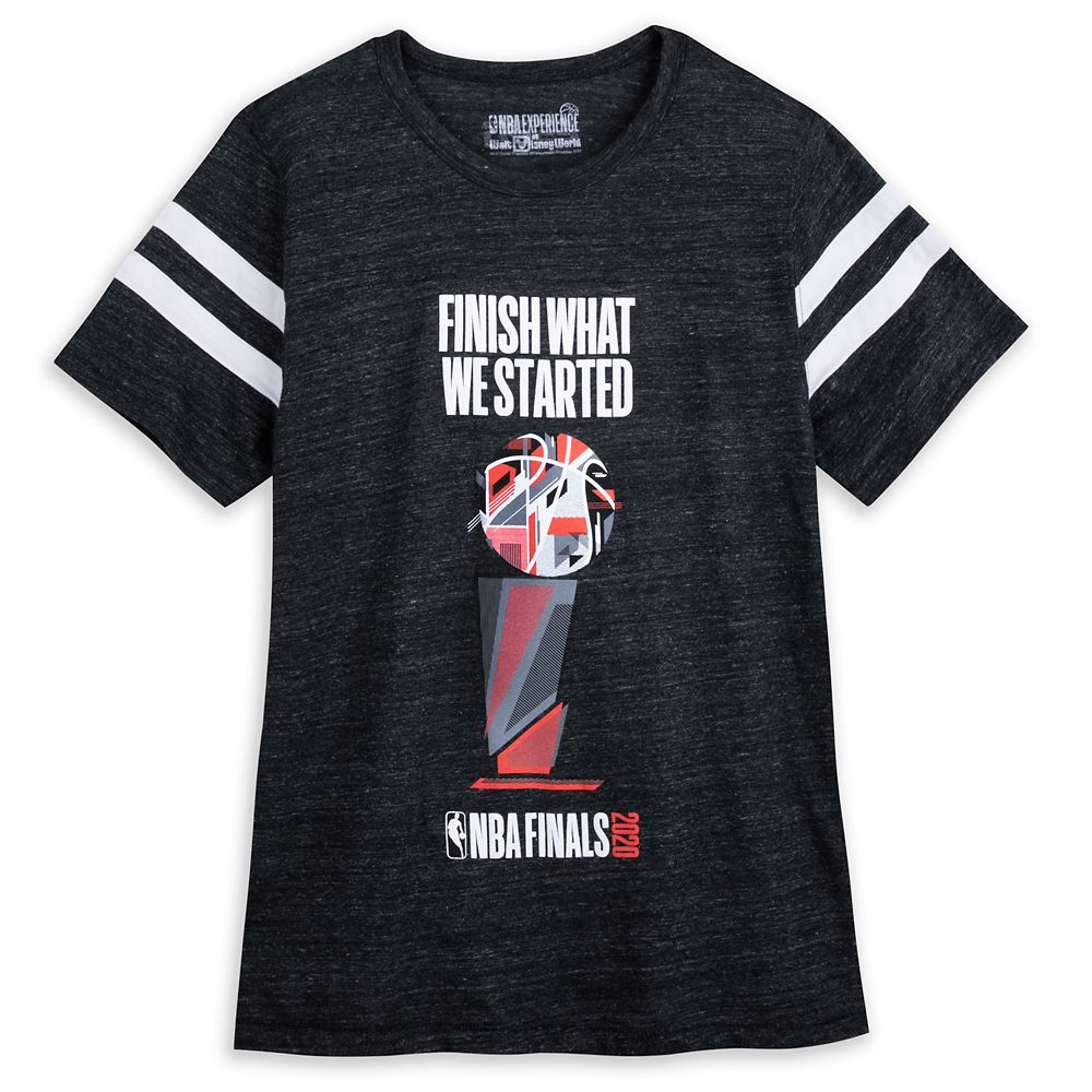 ”Finish What We Started” T-Shirt for Men – NBA Experience is available online