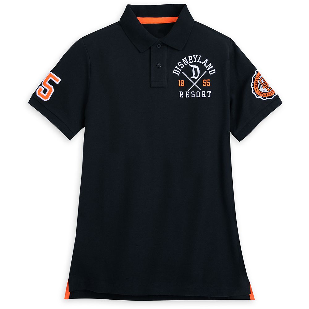 Disneyland Collegiate Polo Shirt for Adults – Slim Fit – Black has hit the shelves for purchase