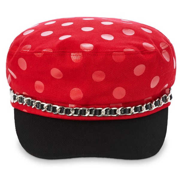 Minnie Mouse Polka Dot Pageboy Cap for Adults