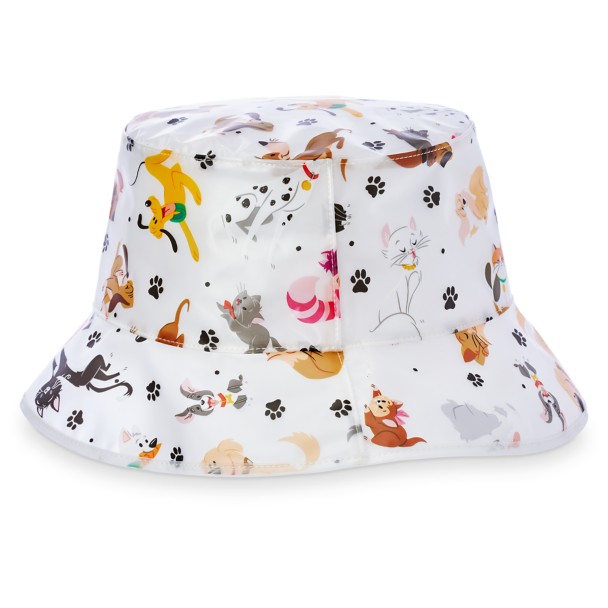 Disney Parks Reigning Cats and Dogs Rain Hat for Adults