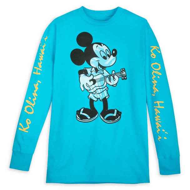 Mickey Mouse 2021 Long Sleeve T-Shirt for Adults – Aulani, A Disney Resort & Spa