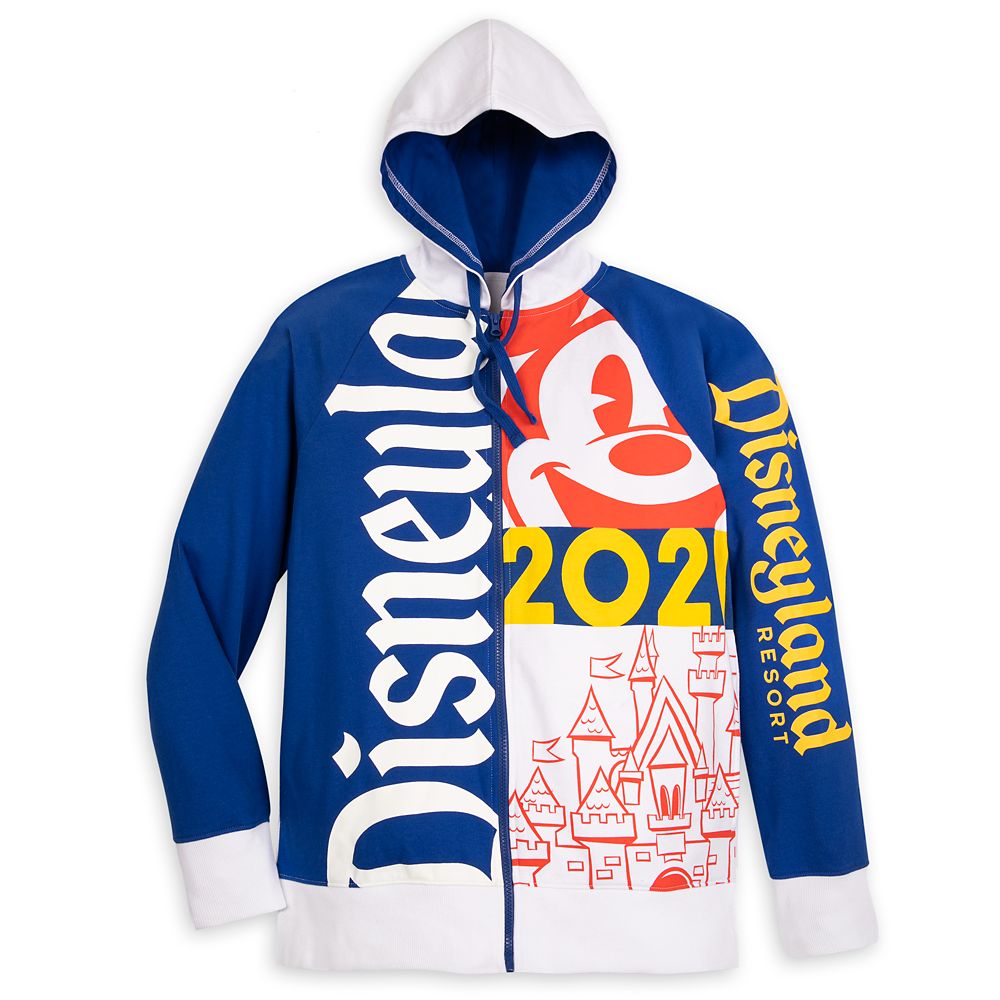 Disneyland 2021 Zip Hoodie for Adults