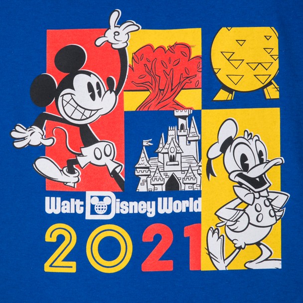 Mickey Mouse and Donald Duck T-Shirt for Adults – Walt Disney World 2021