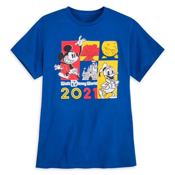 Mickey Mouse and Donald Duck T-Shirt for Adults – Walt Disney World 2021