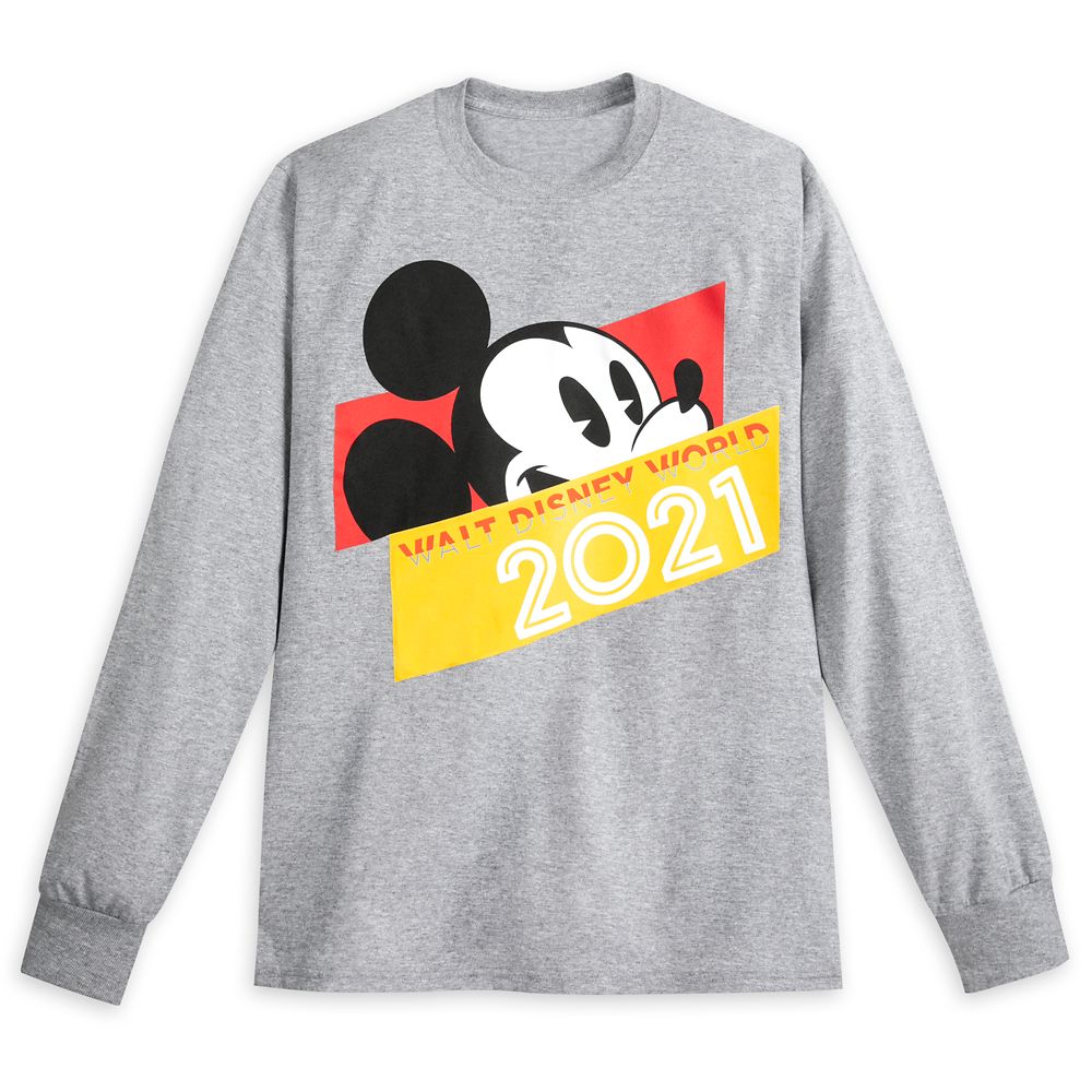 Mickey Mouse Long Sleeve T-Shirt for Adults - Official shopDisney