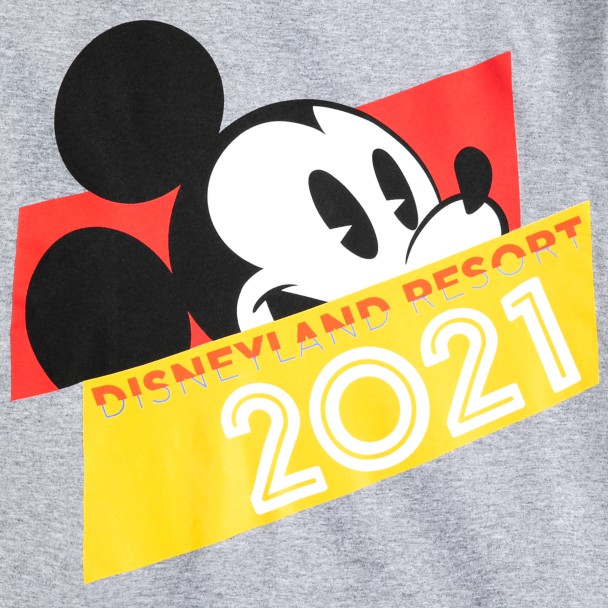 Mickey Mouse Long Sleeve T-Shirt for Adults – Disneyland 2021