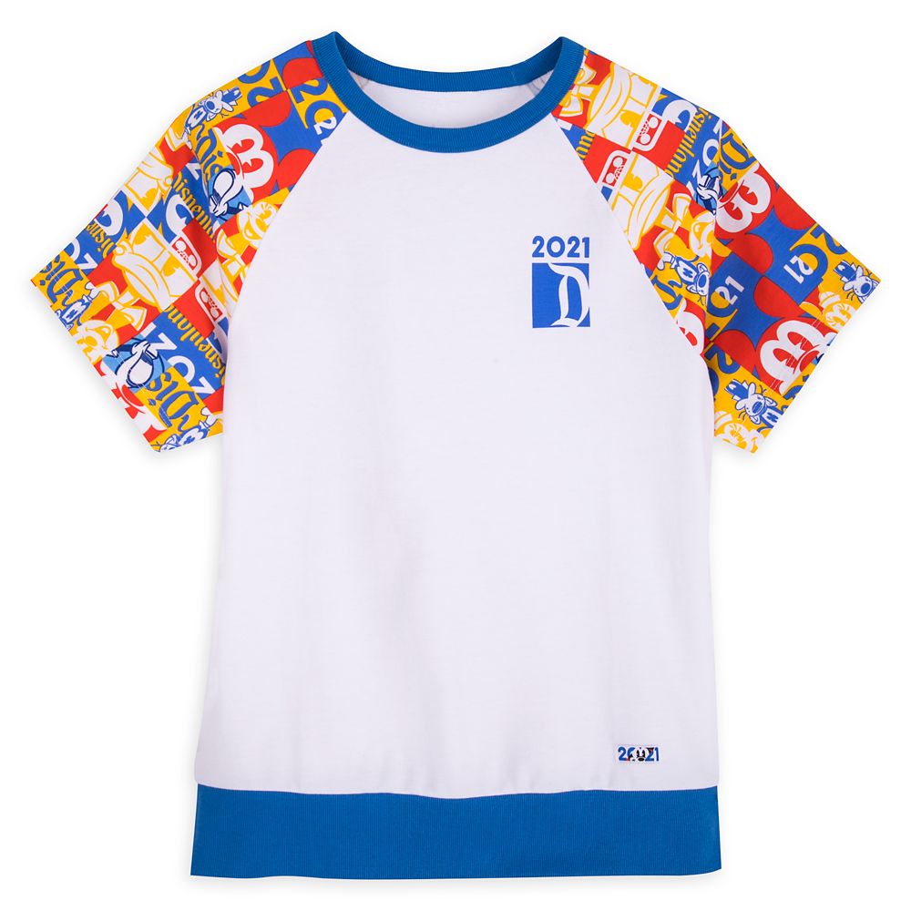 Mickey Mouse and Friends Raglan T-Shirt for Women – Disneyland 2021