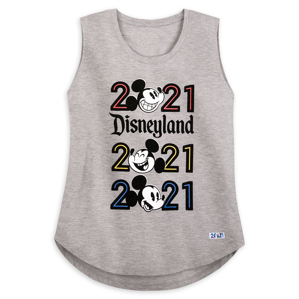 Mickey Mouse Tank Top for Women – Disneyland 2021