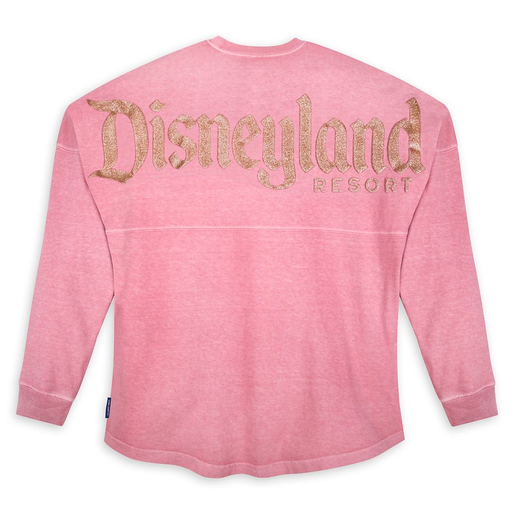 Disneyland Briar Rose Gold Glitter Spirit Jersey for Adults