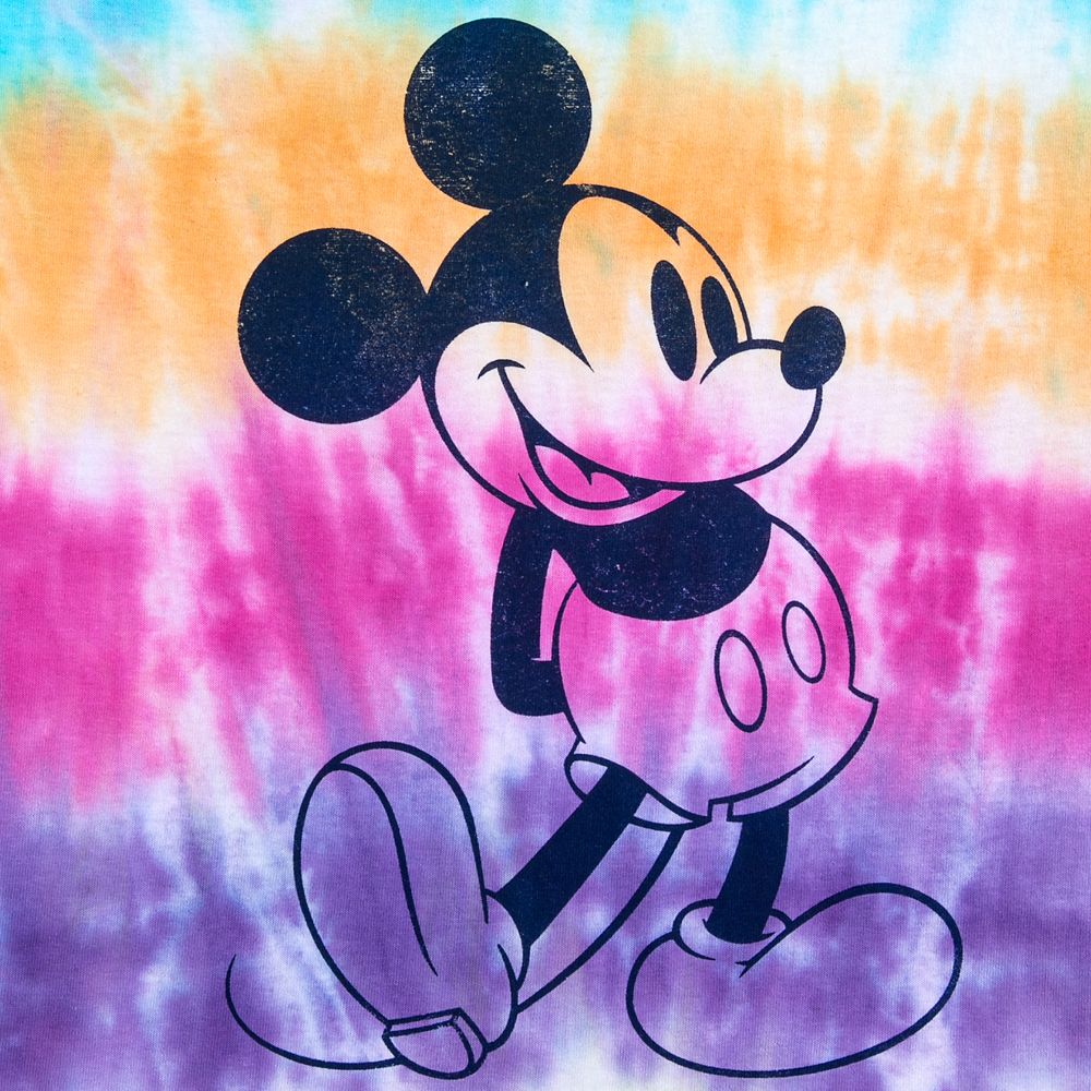 Mickey Mouse Tie-Dye T-Shirt for Adults – Disneyland