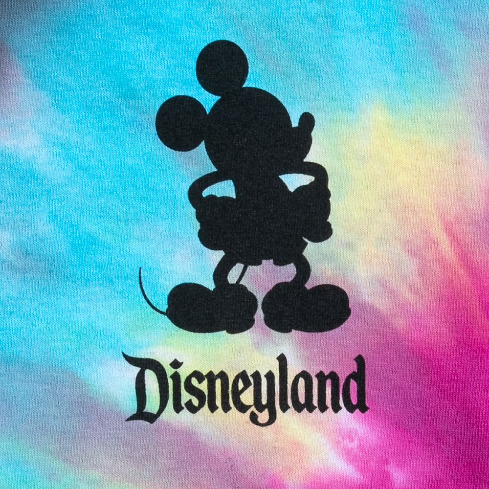 Mickey Mouse Silhouette Tie-Dye T-Shirt for Adults – Disneyland