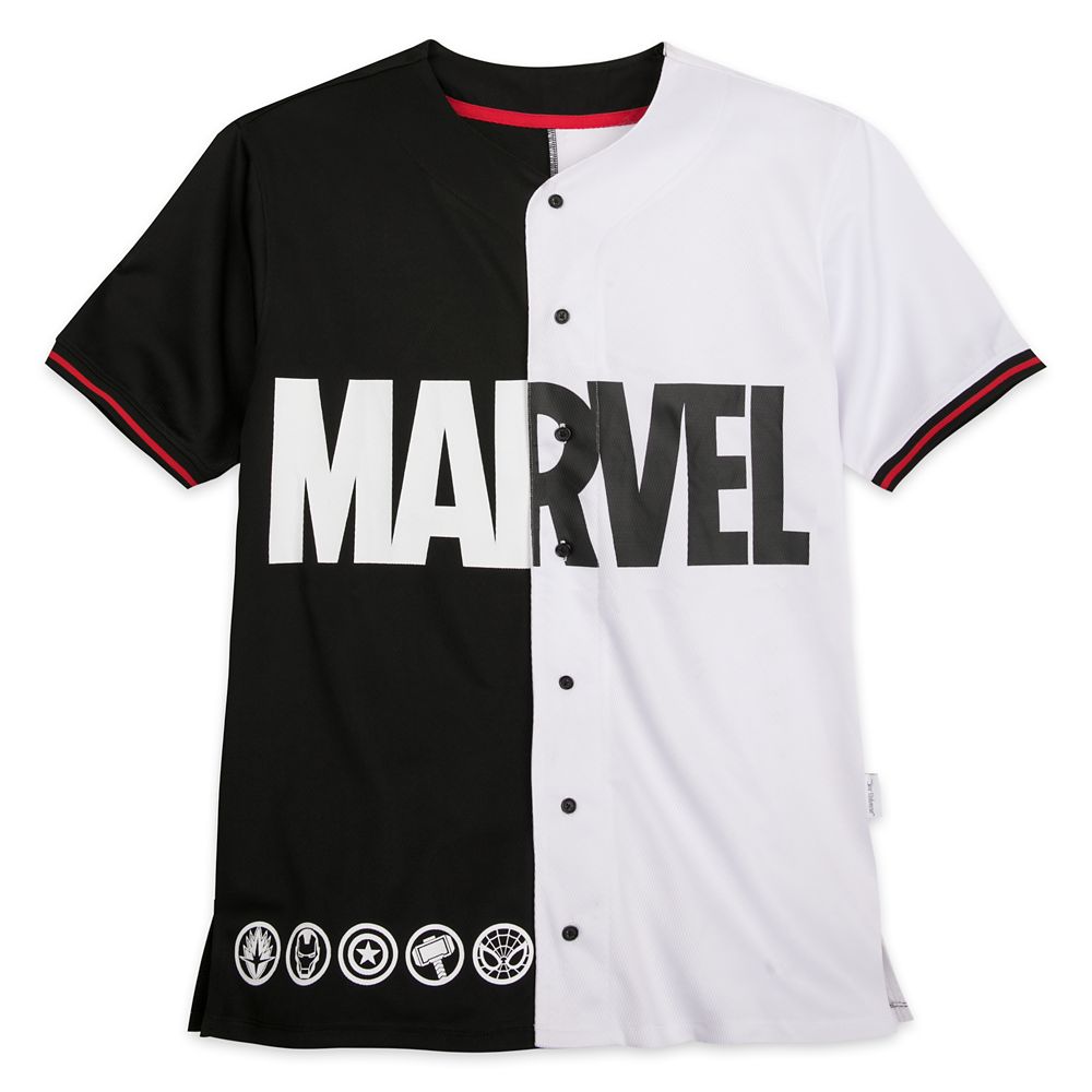 marvel baseball jersey