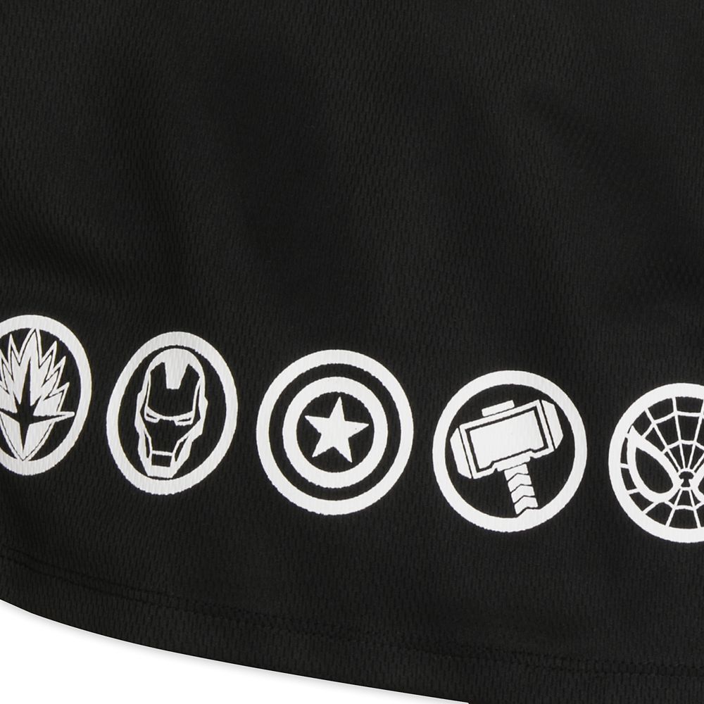 Marvel Logo Baseball Jersey for Men by Our Universe