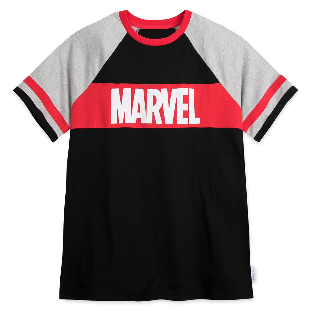 Marvel Logo Raglan T-Shirt for Men by Our Universe