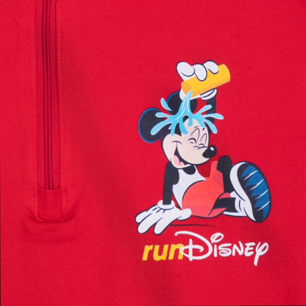 Mickey Mouse runDisney Partial-Zip Performance Pullover for Men