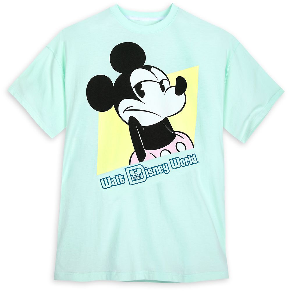 Mickey Mouse Shrugging Pastel T-Shirt for Adults – Walt Disney World now out