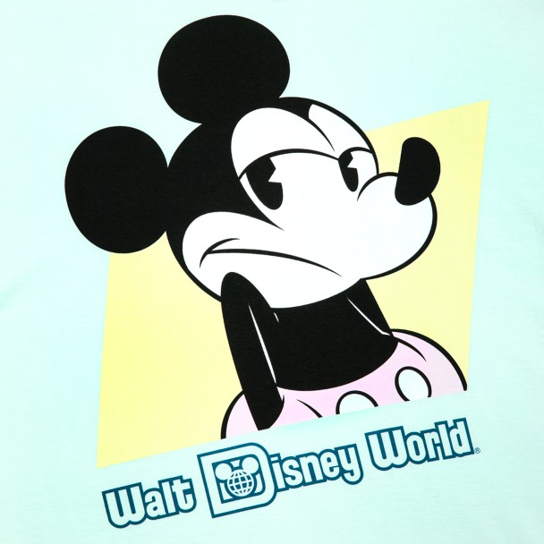 Mickey Mouse Shrugging Pastel T-Shirt for Adults – Walt Disney World