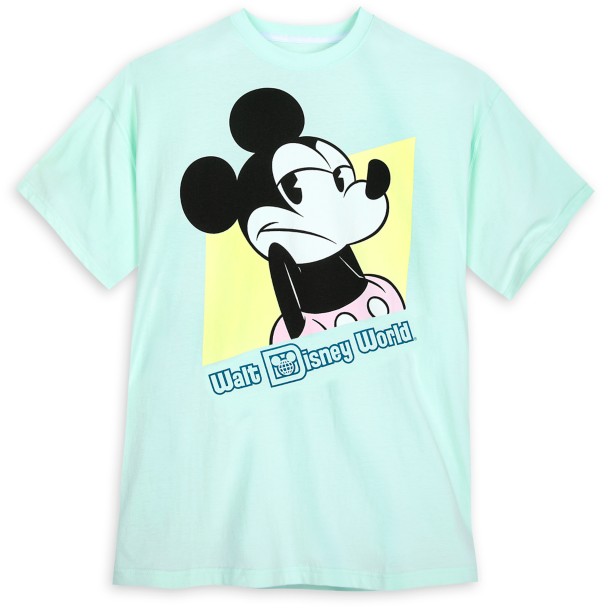 Mickey Mouse Shrugging Pastel T-Shirt for Adults – Walt Disney World