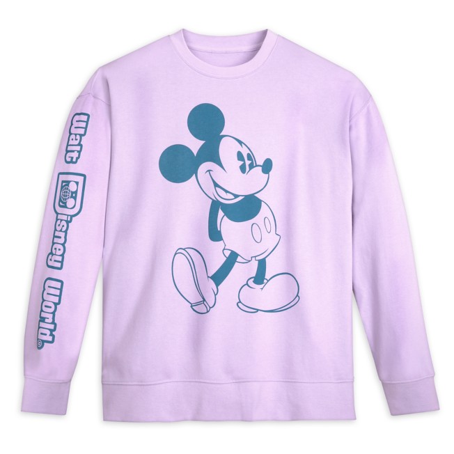 Mickey and Minnie Mouse Pastel Pullover Sweatshirt for Men – Walt Disney World