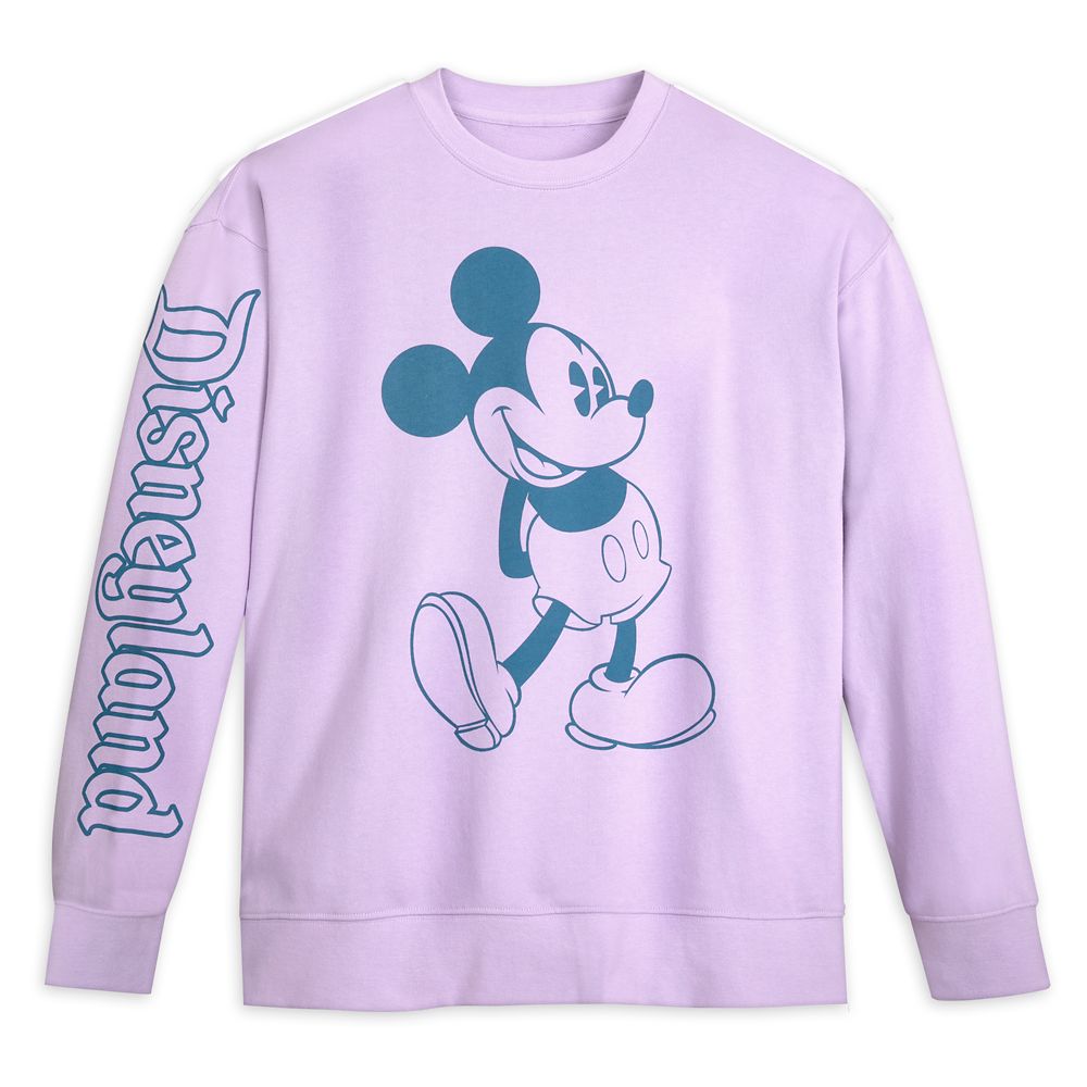 Mickey and Minnie Mouse Pastel Pullover Sweatshirt for Men – Disneyland