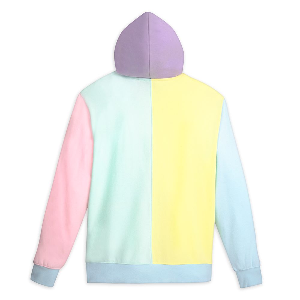 Disneyland Pastel Colorblock Pullover Hoodie for Men