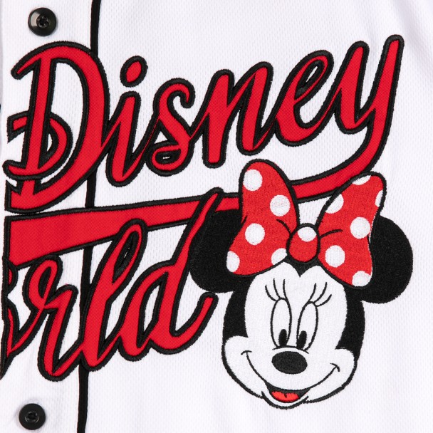 Minnie Mouse Baseball Jersey for Adults – Walt Disney World