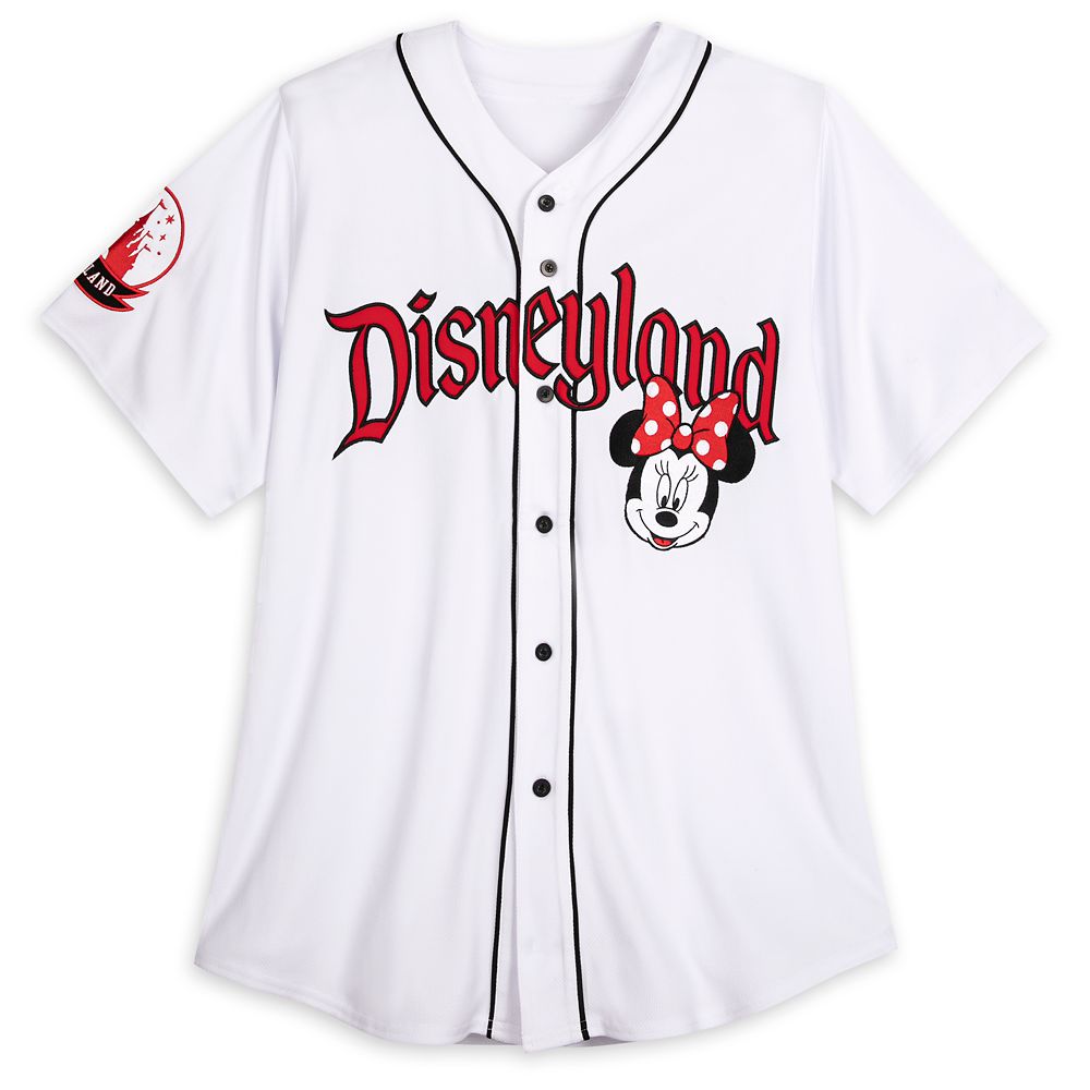 Minnie Mouse Baseball Jersey for Adults – Disneyland | shopDisney