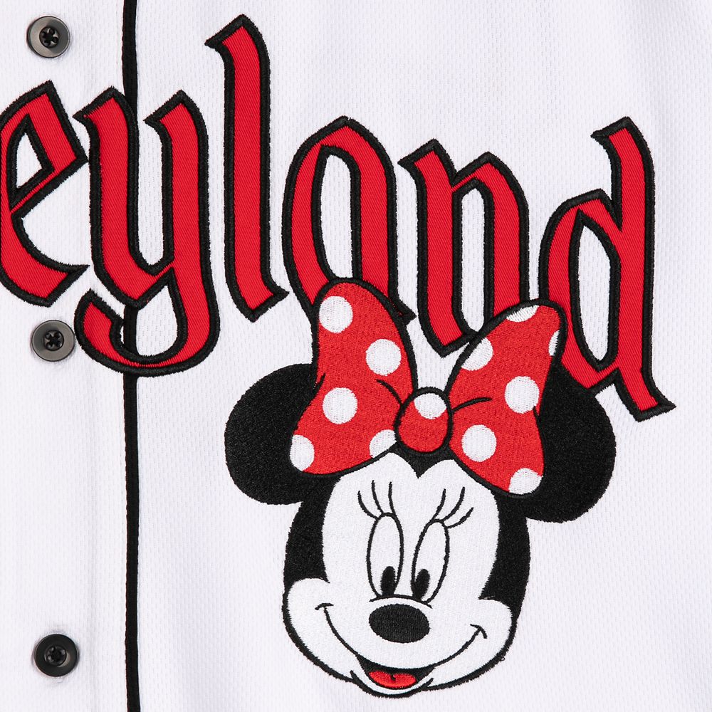 Minnie Mouse Baseball Jersey for Adults – Disneyland