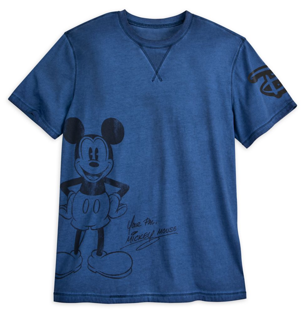 Mickey Mouse Mineral Wash T-Shirt for Adults – Walt Disney World is now available