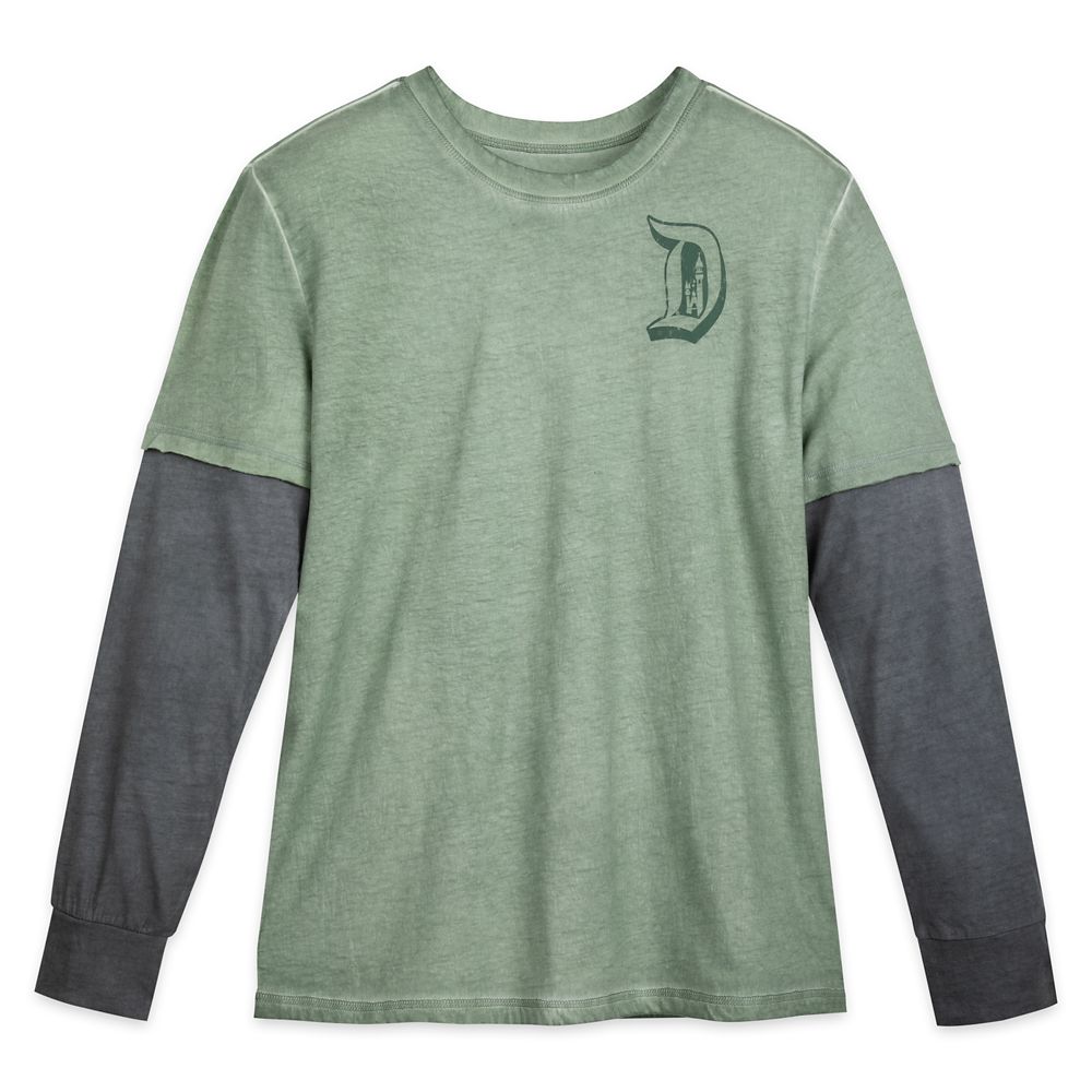 Disneyland Long Sleeve Layered T-Shirt for Adults now available