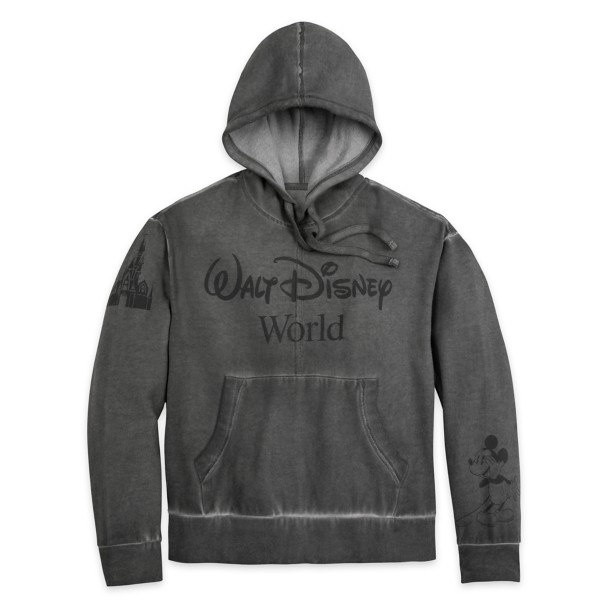 Mickey Mouse Mineral Wash Pullover Hoodie for Adults – Walt Disney World