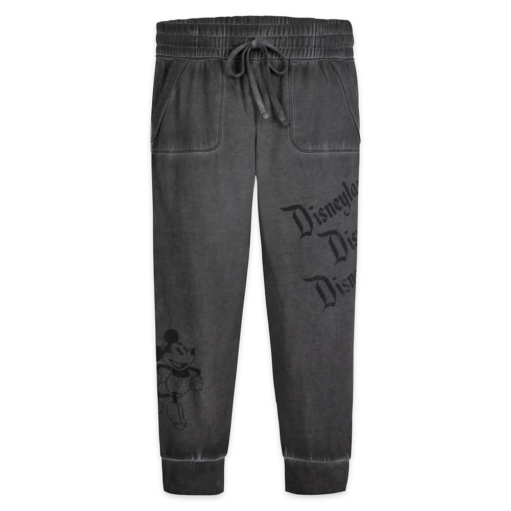 Mickey Mouse Mineral Wash Lounge Pants for Adults – Disneyland
