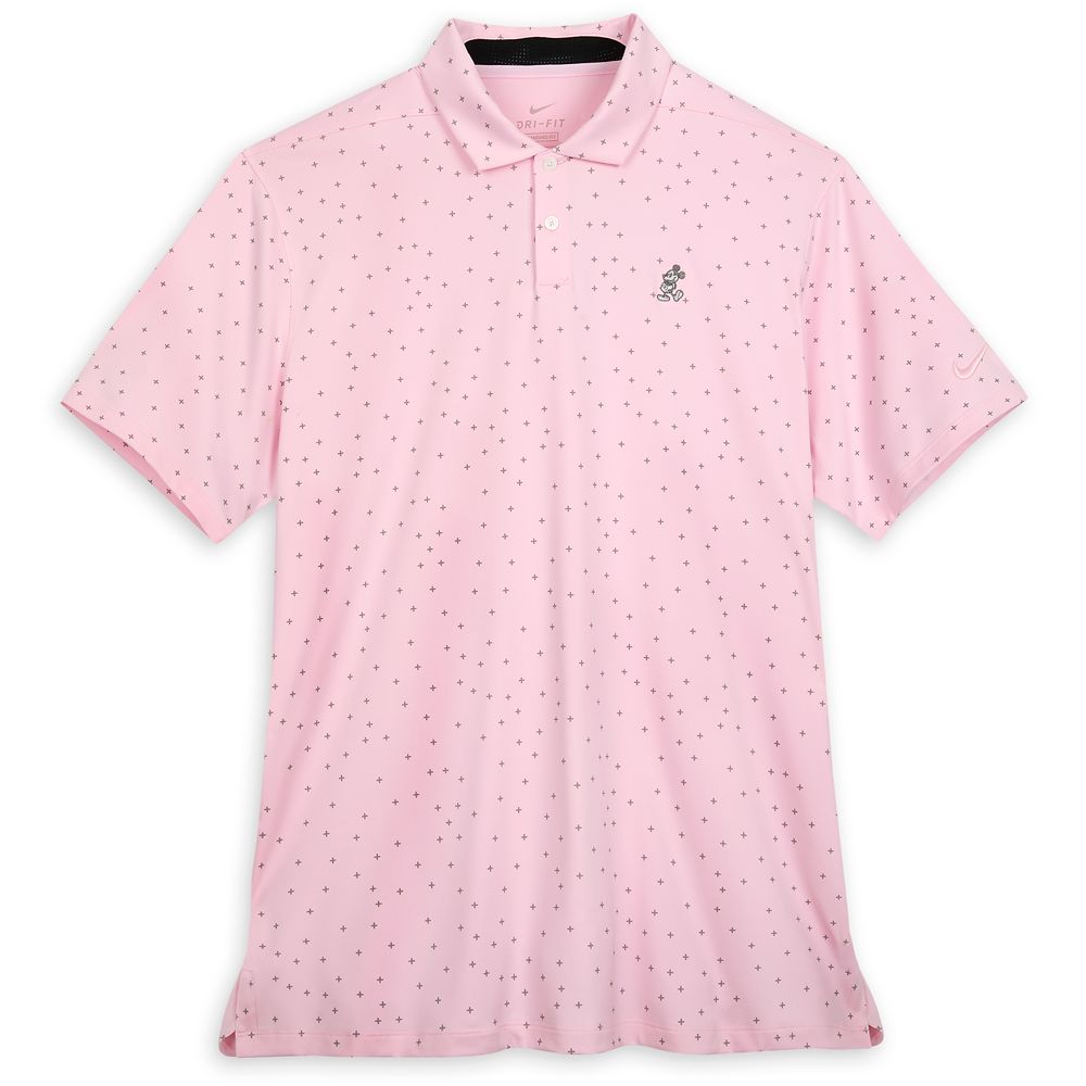 Mickey Mouse Performance Polo Shirt for Adults by Nike – Pink