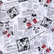 Mickey and Minnie Mouse Newsprint Long Sleeve T-Shirt for Adults – Walt Disney World