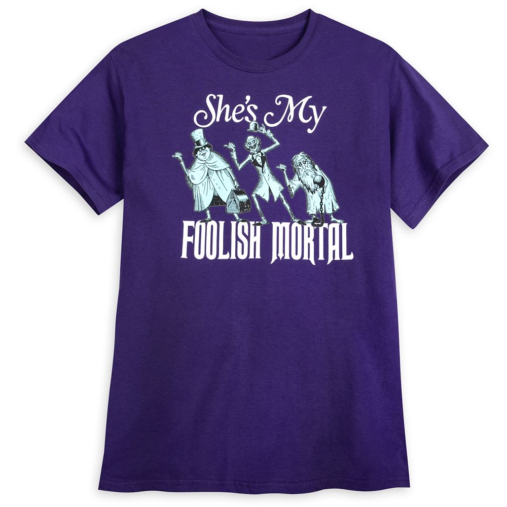 The Haunted Mansion Shes My Foolish Mortal T Shirt For Adults Shopdisney 2599