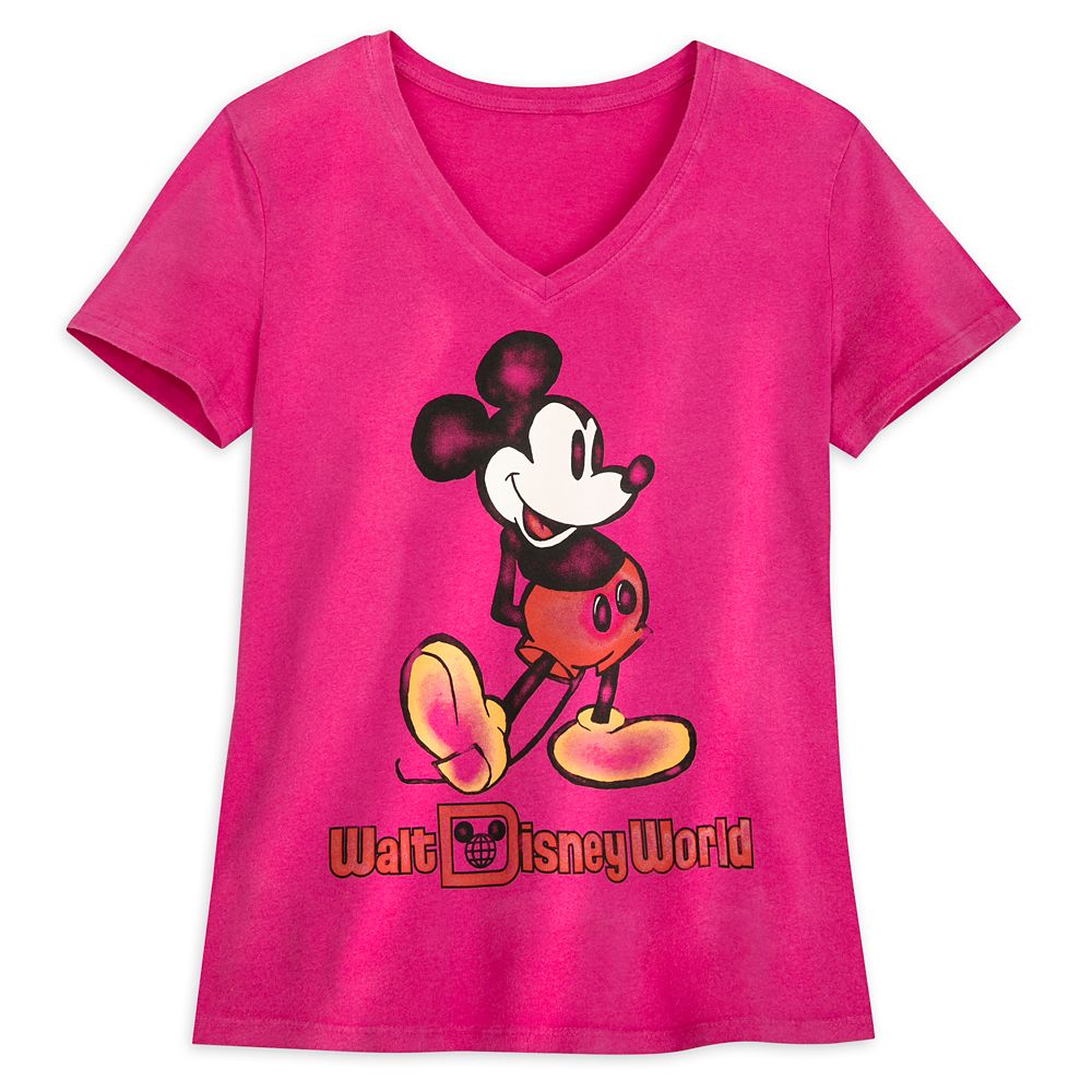 Disney Shirt Disney T-shirt Pink T-shirt Mouse Ear Shirt 