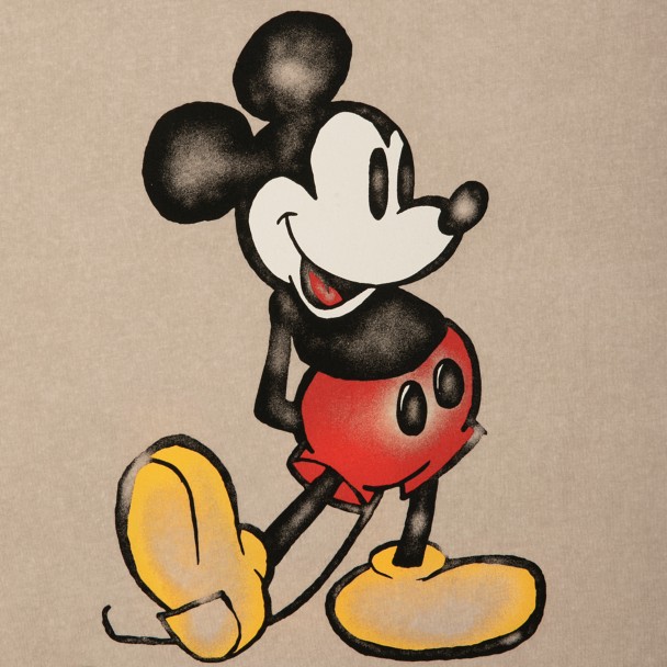 Mickey Mouse V-Neck T-Shirt for Women – Walt Disney World – Oatmeal