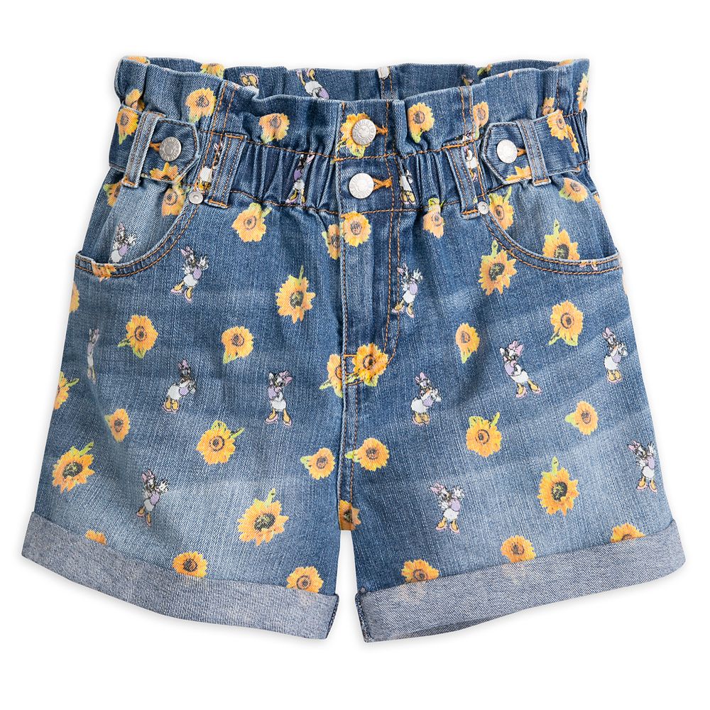 Daisy Duck Denim Shorts for Adults