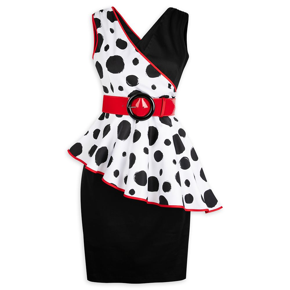 Cruella De Vil Cocktail Dress for Adults – 101 Dalmatians