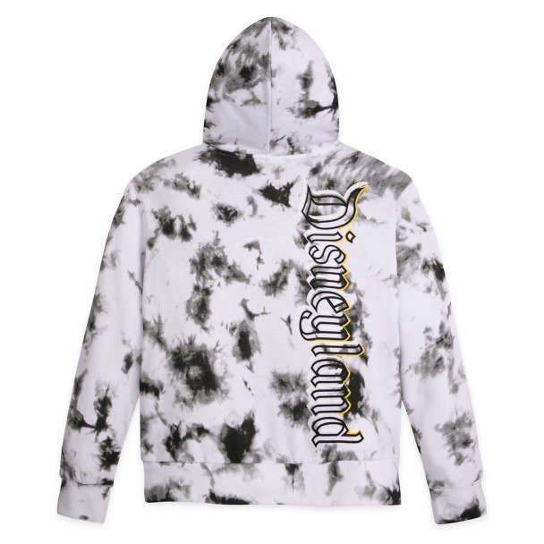 Mickey Mouse Tie-Dye Pullover Hoodie for Adults – Disneyland – Black