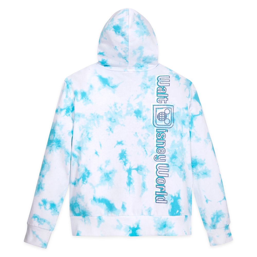 Stitch Tie Dye Pullover Hoodie for Adults – Walt Disney World – Blue