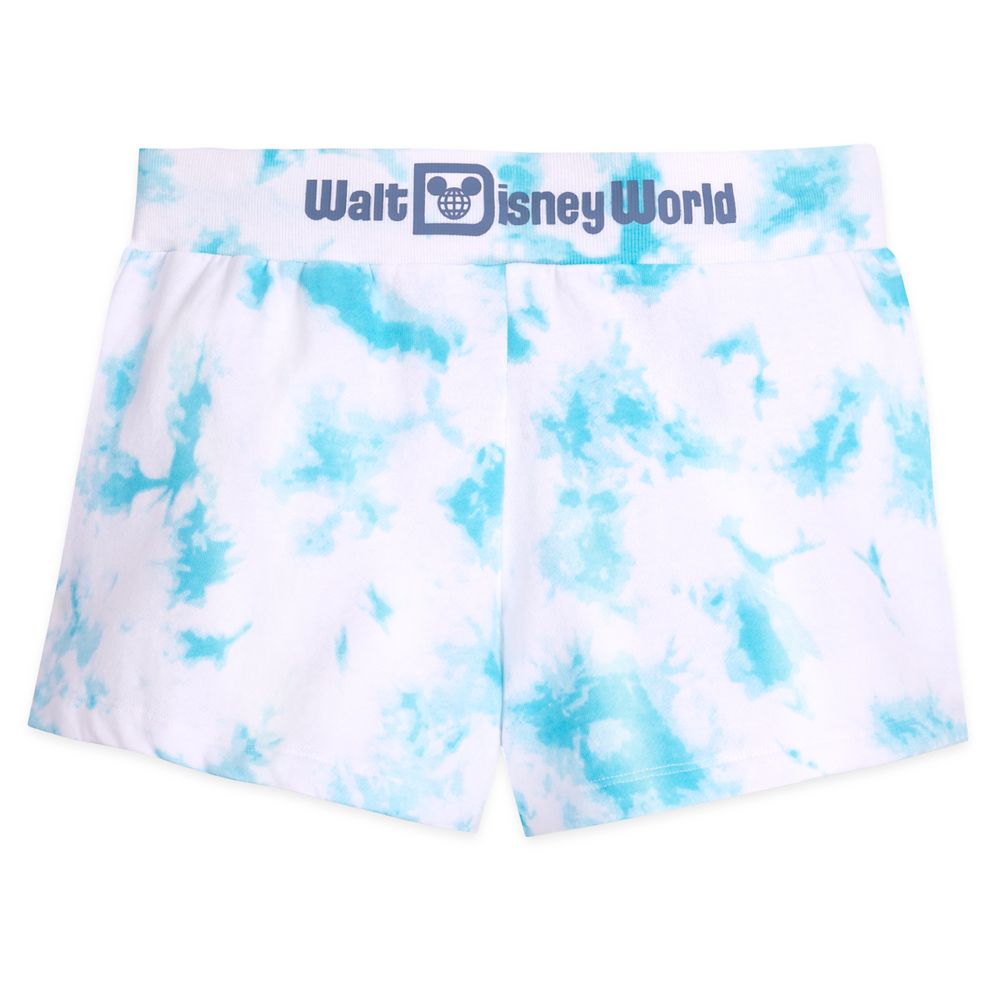 Walt Disney World Tie Dye Shorts for Adults – Blue