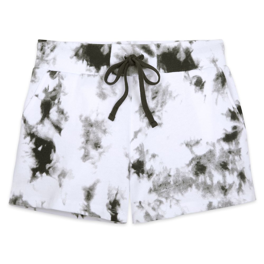 Walt Disney World Tie Dye Shorts for Adults – Black