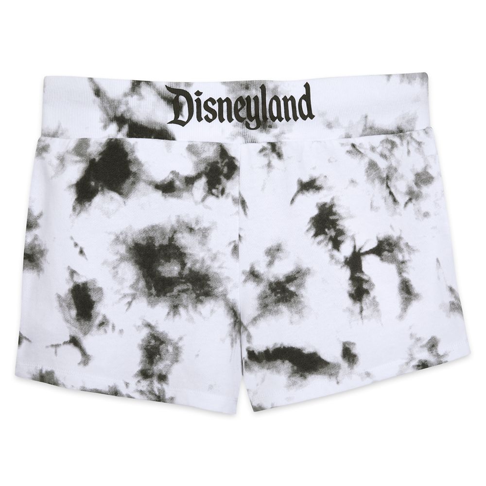 Disneyland Tie Dye Shorts for Adults – Black