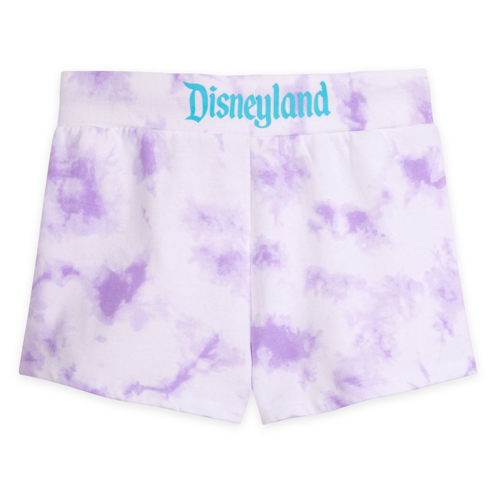 Disneyland Tie Dye Shorts for Adults – Lavender