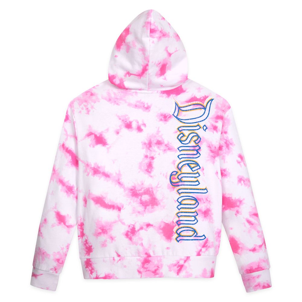 Minnie Mouse Tie Dye Pullover Hoodie for Adults – Disneyland – Pink