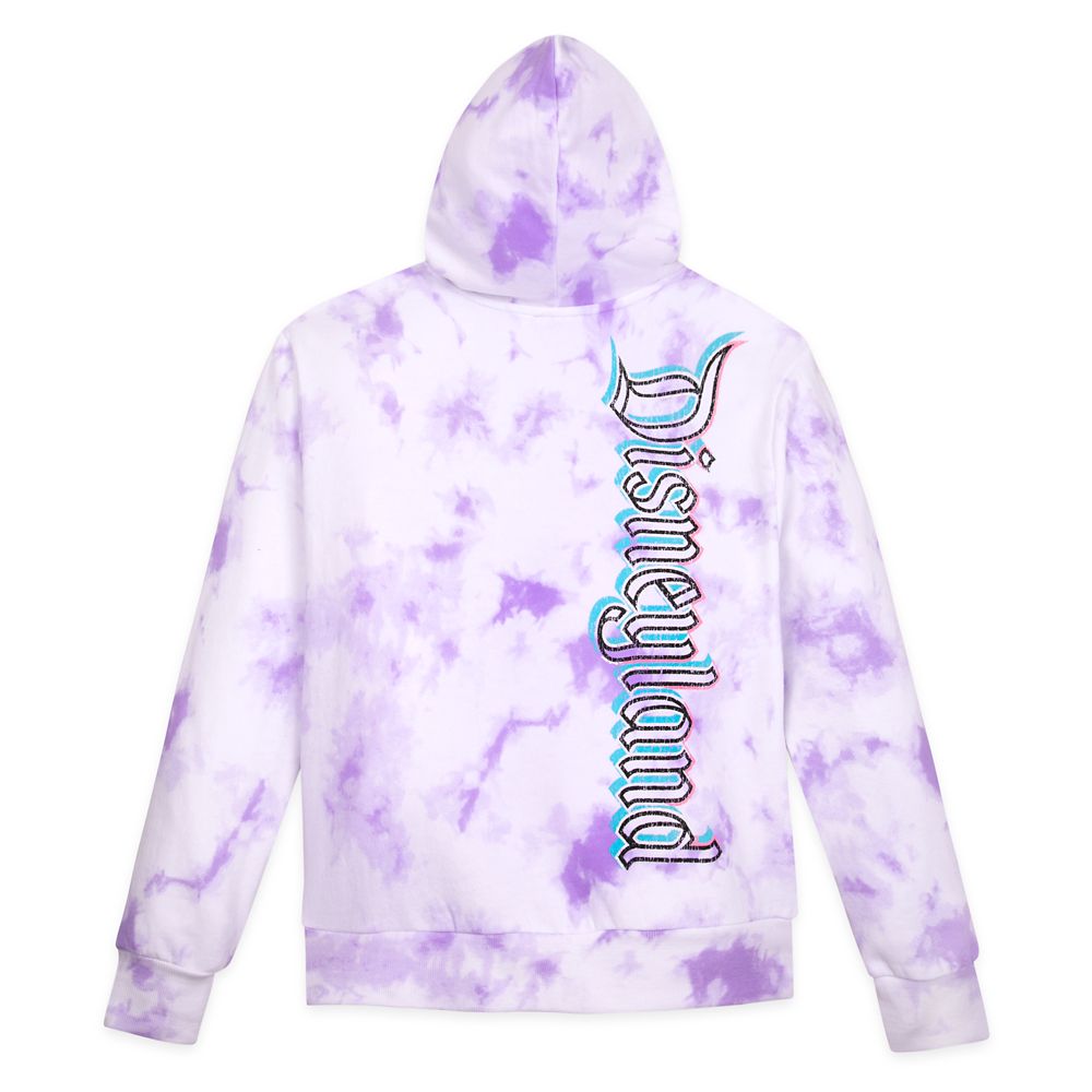 Daisy Duck Tie Dye Pullover Hoodie for Adults – Disneyland – Lavender