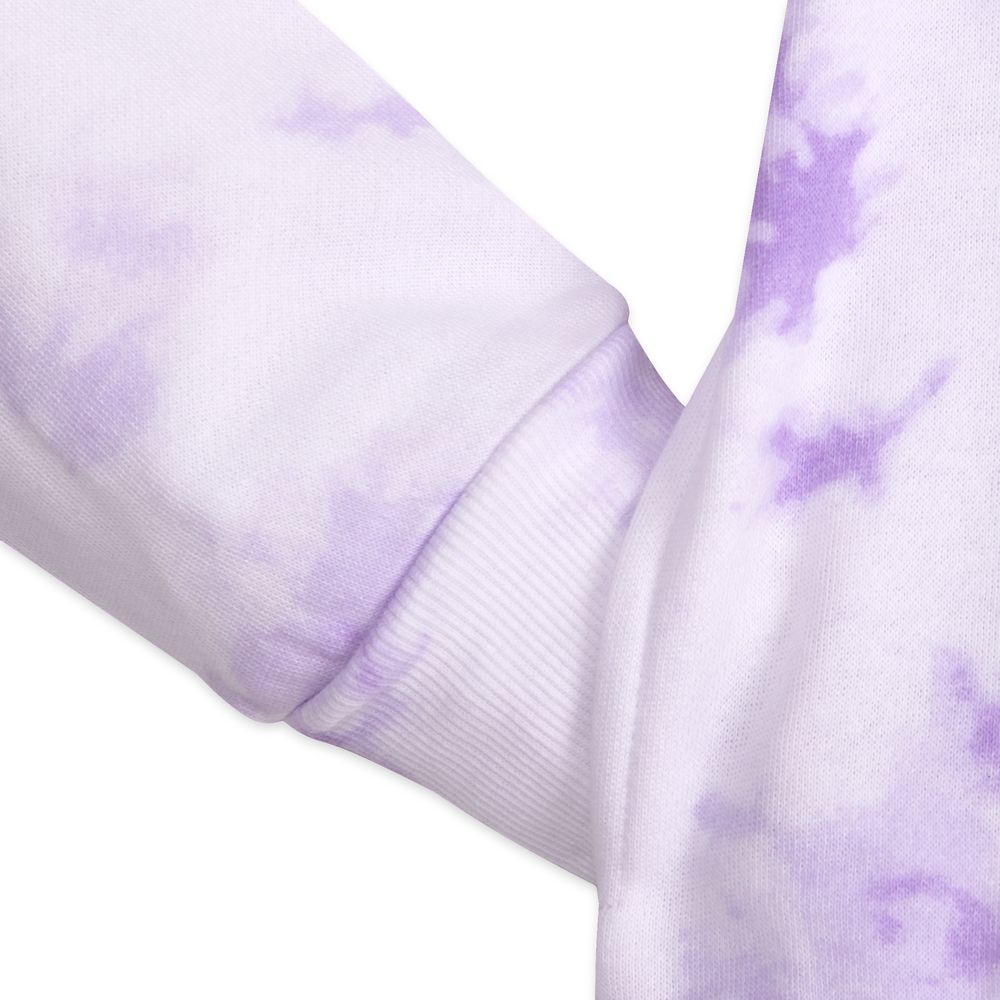 Daisy Duck Tie Dye Pullover Hoodie for Adults – Disneyland – Lavender