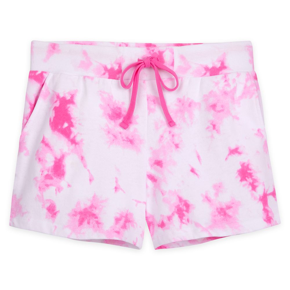 Disneyland Tie Dye Shorts for Adults – Pink
